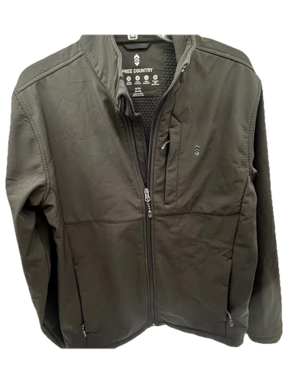 Free Country Men's Lightweight Full-Zip Jacket
